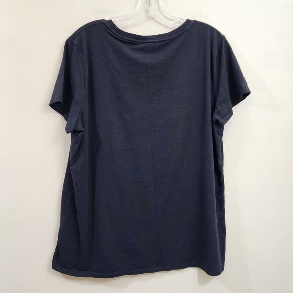 Maurices easy tiger graphic short sleeve shirt with cut-out distressed neckline - Picture 3 of 6